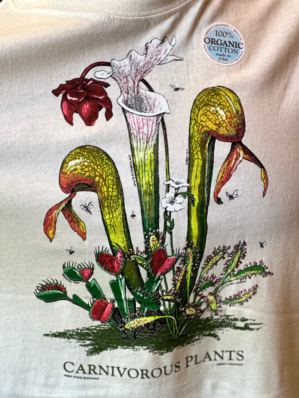 Carnivorous Plants Print T-Shirt