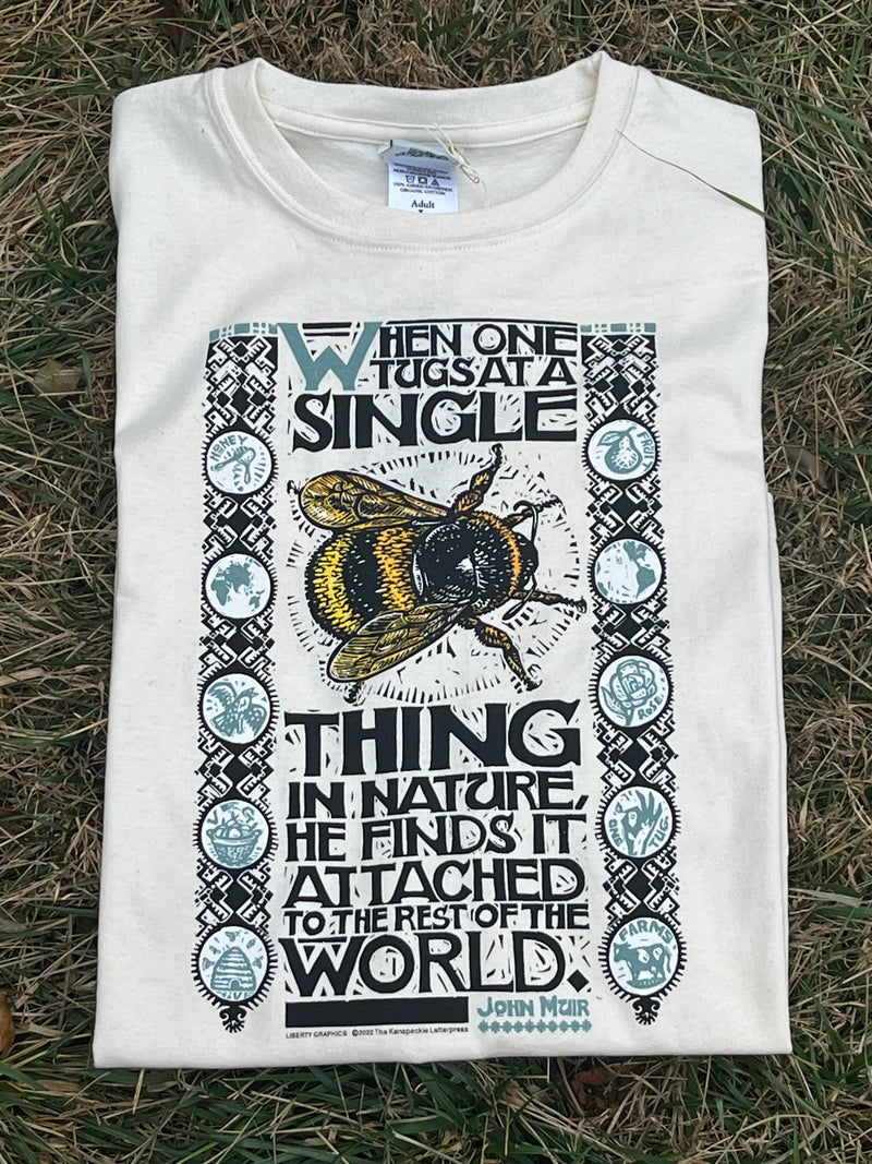 Bee: A Single Thing Print Shirt