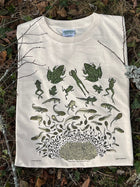 Frog Metamorphosis Print Shirt